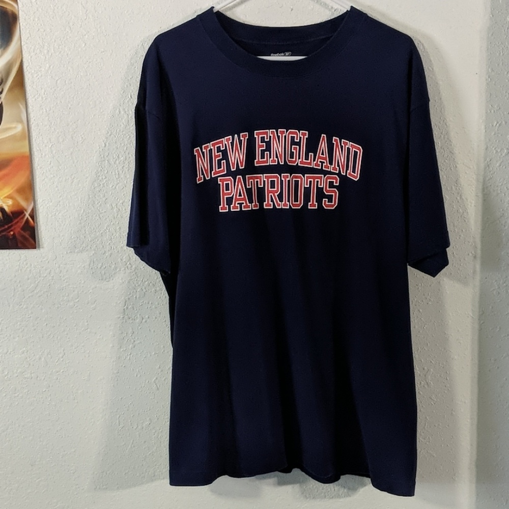 New England Patriots Reebok T-Shirt - Picture 1 of 4